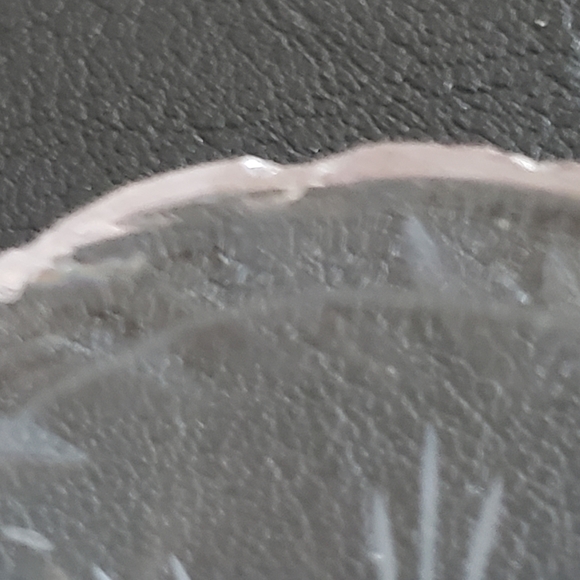 Vintage cut glass trinket holder - Picture 5 of 6